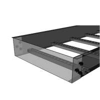 Placa de Cierre para Escalera de Aluminio / Peralte 3 1/4" / Ancho 12" / Incluye Tornillería (CHPCE314X12AK)