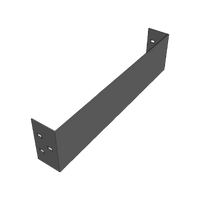 Placa de Cierre para Escalera de Aluminio / Peralte 3 1/4" / Ancho 12" / Incluye Tornillería (CHPCE314X12AK)