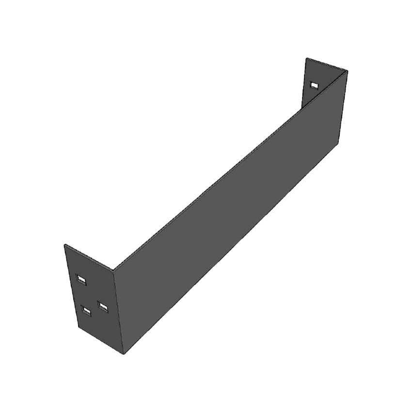 Placa de Cierre para Escalera de Aluminio / Peralte 3 1/4" / Ancho 12" / Incluye Tornillería (CHPCE314X12AK)