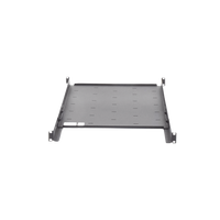 Charola Ajustable para Rack de 19" de 4 postes de 1 Unidad de Espacio. Profundidad de 633 a 816 mm