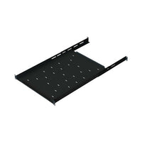 Charola Ajustable para Rack de 19" de 4 postes de 1 Unidad de Espacio. Profundidad de 633 a 816 mm