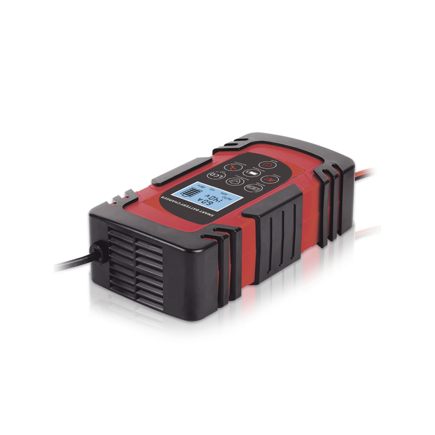 Cargador de Baterías / 12 o 24 Vcc / hasta 40 Ah / 2, 4 o 6 A / Display LCD