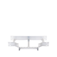 Derivación "T" Horizontal de Aluminio Perfil Z / Peralte 3 1/4" / Ancho 12"/ Radio 8" / Incluye Tornillería (CHTHEZ314R8X12AK)