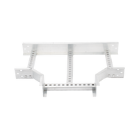 Derivación "T" Horizontal de Aluminio Perfil Z / Peralte 3 1/4" / Ancho 12"/ Radio 8" / Incluye Tornillería (CHTHEZ314R8X12AK)