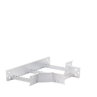 Derivación "T" Horizontal de Aluminio Perfil Z / Peralte 3 1/4" / Ancho 9"/ Radio 8" / Incluye Tornillería (CHTHEZ314R8X9AK)