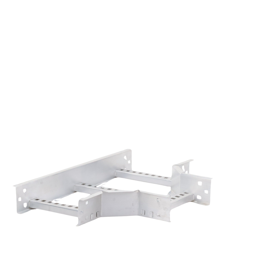 Derivación "T" Horizontal de Aluminio Perfil Z / Peralte 3 1/4" / Ancho 9"/ Radio 8" / Incluye Tornillería (CHTHEZ314R8X9AK)