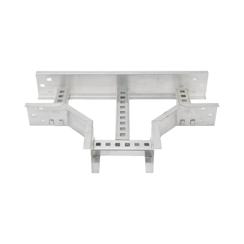 Derivación "T" Horizontal de Aluminio Perfil Z / Peralte 3 1/4" / Ancho 9"/ Radio 8" / Incluye Tornillería (CHTHEZ314R8X9AK)
