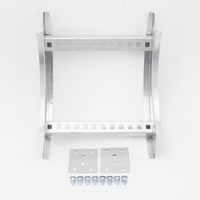 Curva Vertical Interior de Aluminio de 90° Perfil Z / Peralte 3 1/4" / Ancho 12" / Radio 8" / Incluye Tornillería (CHVI90EZ314R8X12AK)