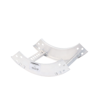 Curva Vertical Interior de Aluminio de 90° Perfil Z / Peralte 3 1/4" / Ancho 12" / Radio 8" / Incluye Tornillería (CHVI90EZ314R8X12AK)