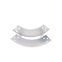 Curva Vertical Interior de Aluminio de 90° Perfil Z / Peralte 3 1/4" / Ancho 12" / Radio 8" / Incluye Tornillería (CHVI90EZ314R8X12AK)