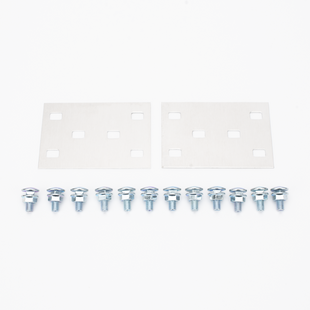 Curva Vertical Interior de Aluminio de 90° Perfil Z / Peralte 3 1/4" / Ancho 6" / Radio 8" / Incluye Tornillería