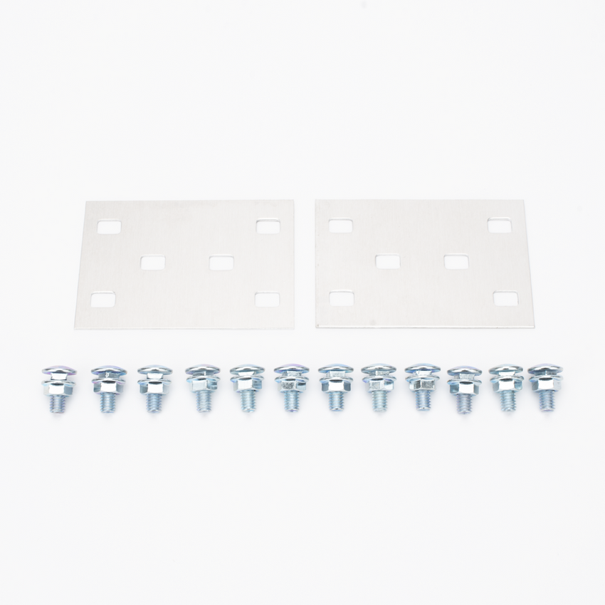 Curva Vertical Interior de Aluminio de 90° Perfil Z / Peralte 3 1/4" / Ancho 6" / Radio 8" / Incluye Tornillería
