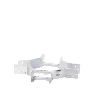 Derivación "X" Horizontal de Aluminio Perfil Z / Peralte 3 1/4" / Ancho 6"/ Radio 8" / Incluye Tornillería (CHXHEZ314R8X6AK)