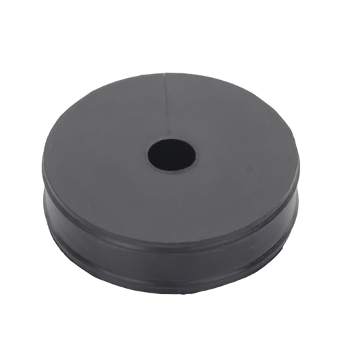 Inserto de Caucho de 4" Con Un Orificio para Cable de 1/2 in