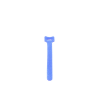 Cincho de contacto,  color azul, 150 x 12mm (20pzs) (4300-02005)
