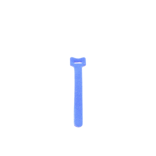 Cincho de contacto,  color azul, 150 x 12mm (20pzs) (4300-02005)