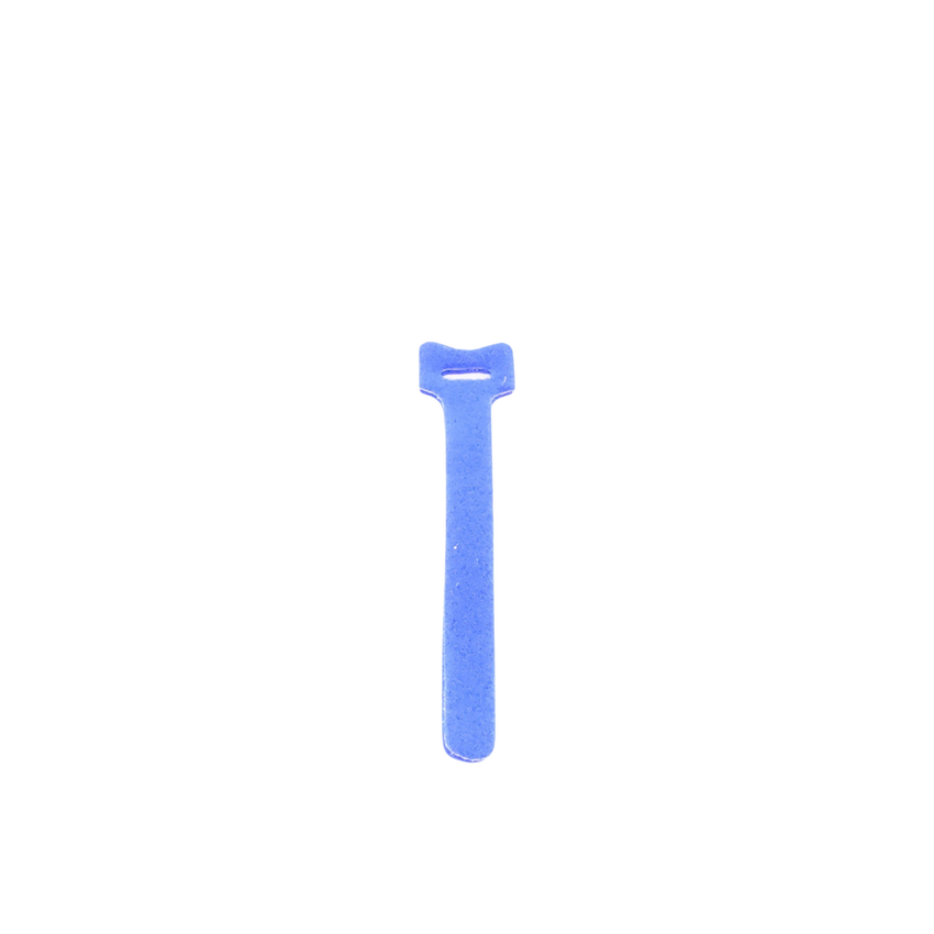 Cincho de contacto,  color azul, 150 x 12mm (20pzs) (4300-02005)