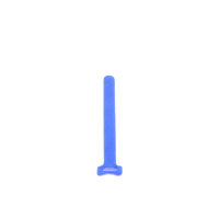 Cincho de contacto color azul, 210 x 16mm (20pzs) (4400-02005)
