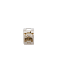 Conector Jack RJ45 Estilo TG, Mini-Com, Categoría 6, de 8 Posiciones y 8 Cables, Color Blanco