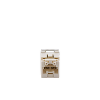 Conector Jack RJ45 Estilo TG, Mini-Com, Categoría 6, de 8 Posiciones y 8 Cables, Color Blanco