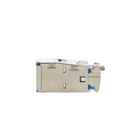 Conector Jack RJ45 Blindado, Estilo TG, Mini-Com, Categoría 6A, de 8 Posiciones y 8 Cables, Color Azul