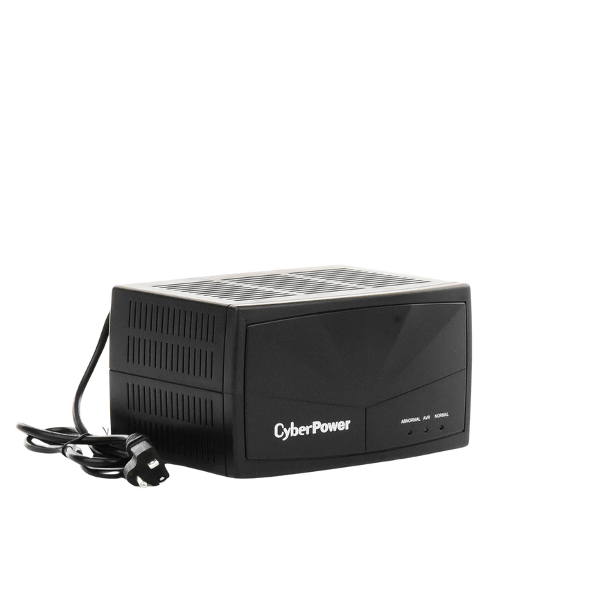 Regulador De Voltaje de 1500VA/750W, Entrada NEMA 5-15P, Con 8 Salidas NEMA 5-15R y Supresión de Picos a 245 Joules