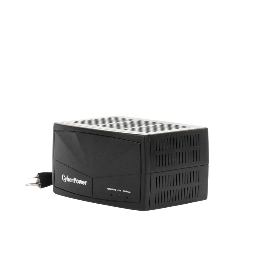 Regulador De Voltaje de 1500VA/750W, Entrada NEMA 5-15P, Con 8 Salidas NEMA 5-15R y Supresión de Picos a 245 Joules