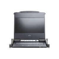 Consola LCD | HDMI, VGA, DVI, USB | Single Rail |  Pantalla 17.3" | 1U de altura