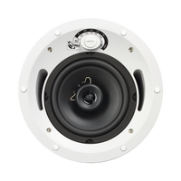 Altavoz comercial de 2 vías | 70V /100V | 8 Ohms | montaje en techo | woofer de 6.5 in | 60 Watts |