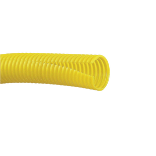 Tubo Corrugado Abierto para Protección de Cables, 1.50in (38.1 mm) de Diámetro, 152.4 m de Largo, Color Amarillo