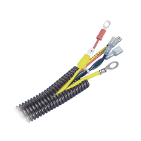 Tubo Corrugado Abierto para Protección de Cables, .75in (19.1 mm) de Diámetro, 30.5 m de Largo, Color Negro