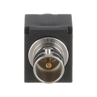 Módulo Acoplador Coaxial Tipo BNC, Mini-Com, de 75 Ohms, Color Negro