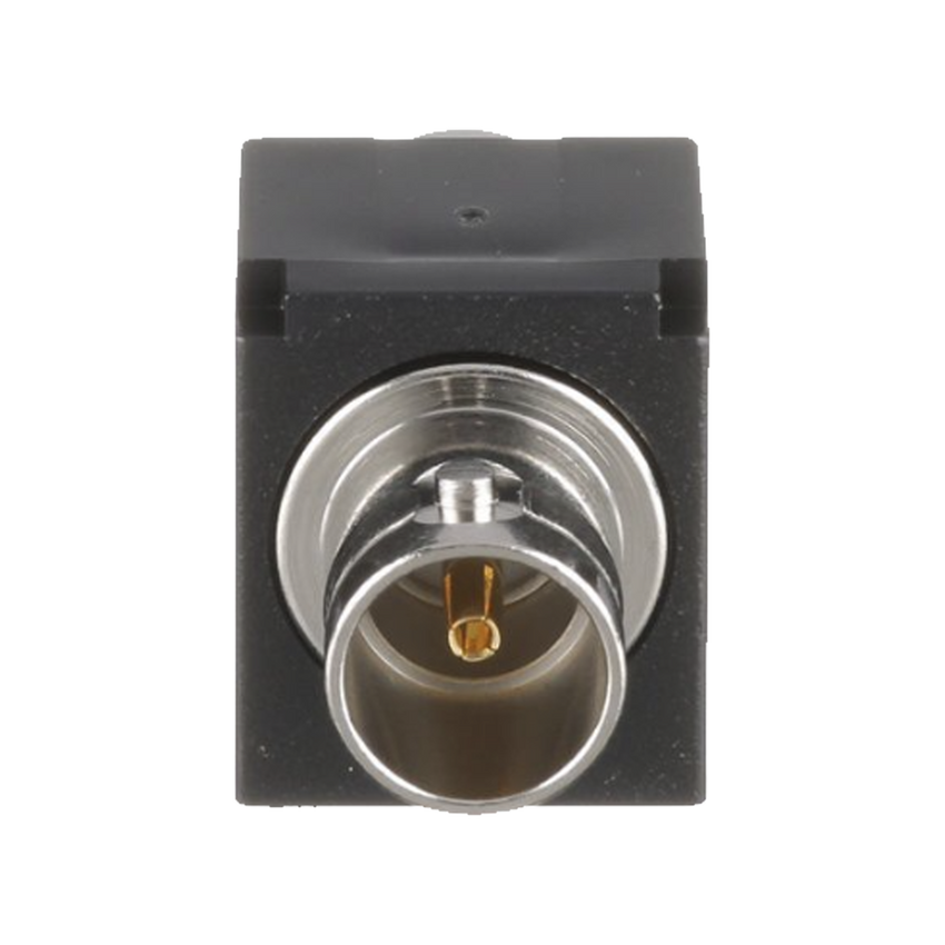 Módulo Acoplador Coaxial Tipo BNC, Mini-Com, de 75 Ohms, Color Negro