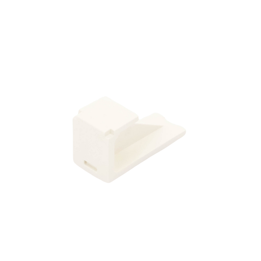 Módulo de Tapa Ciega (Inserto Ciego), Mini-Com, Color Blanco Mate, 1 Pieza