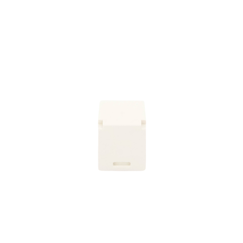 Módulo de Tapa Ciega (Inserto Ciego), Mini-Com, Color Blanco Mate, 1 Pieza