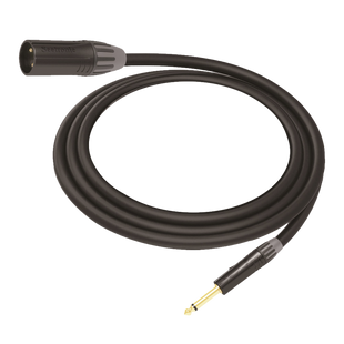 Cable de Audio | XLR 3 Polos Macho a Plug 1/4 in mono | Conector Seetronic Serie M SCMF3 - MP2X | Longitud 3m