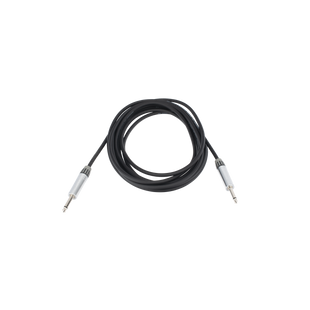 Cable de Audio | Plug 1/4 in a Plug 1/4 in Stereo | Carcasa Cromada | Conectores Seetronic | Longitud 5m