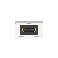 M�dulo Acoplador HDMI 2.0, Hembra a Hembra Tipo-A, Categor�a 2, Mini-Com, Color Blanco �rtico
