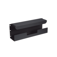 Accesorio Pasacables Para Rack Estándar de 19 in, 4 UR, Capacidad de 260 Cables Cat6, 4.5 in de Profundidad, Color Negro