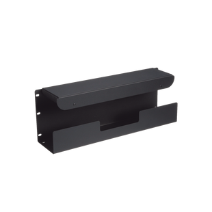 Accesorio Pasacables Para Rack Estándar de 19 in, 4 UR, Capacidad de 260 Cables Cat6, 4.5 in de Profundidad, Color Negro