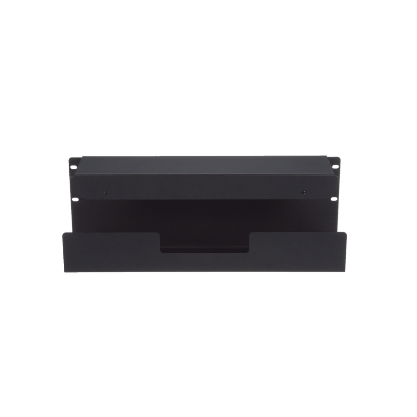 Accesorio Pasacables Para Rack Estándar de 19 in, 4 UR, Capacidad de 260 Cables Cat6, 4.5 in de Profundidad, Color Negro