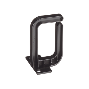 Anillo Tipo D Vertical, Para Gabinetes de Telecomunicaciones, 1 UR, Color Negro
