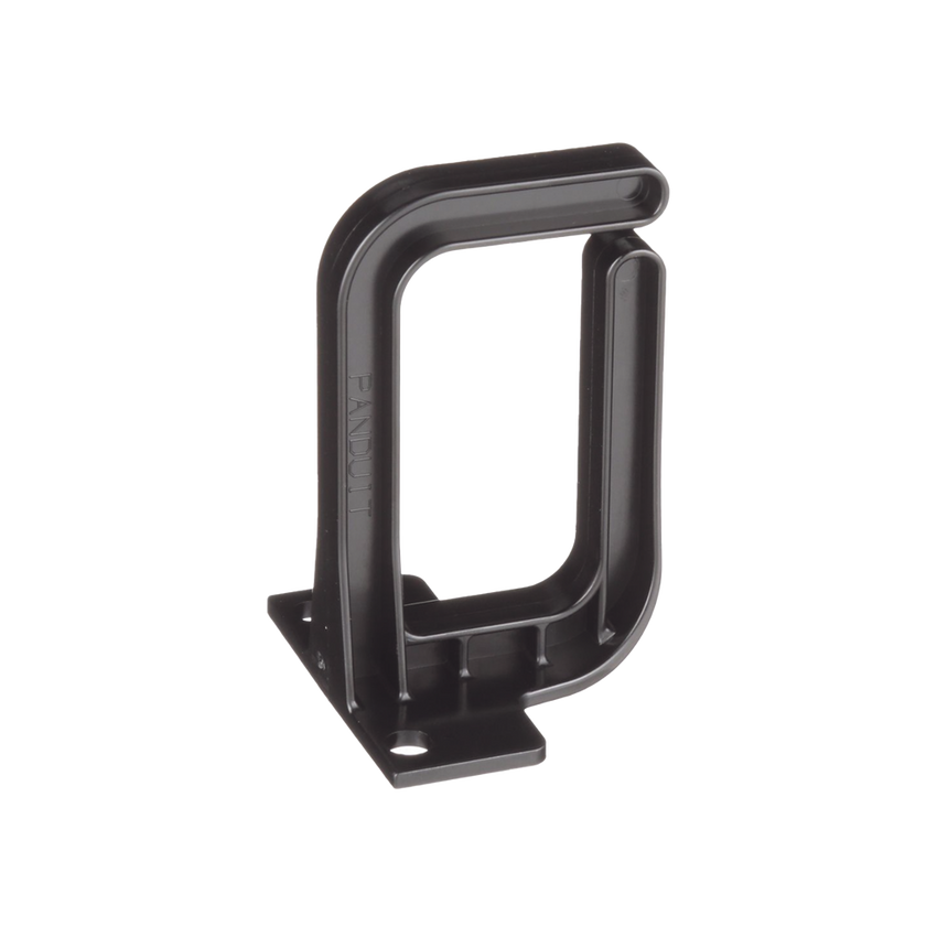 Anillo Tipo D Vertical, Para Gabinetes de Telecomunicaciones, 1 UR, Color Negro
