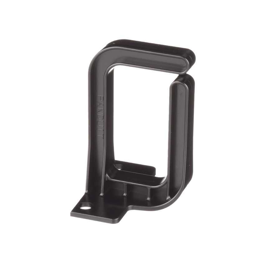 Anillo Tipo D Vertical, Para Gabinetes de Telecomunicaciones, 1 UR, Color Negro