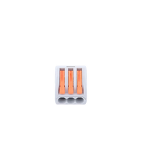 Conector Compacto para 1 Cable de Entrada 2 Cables de Salida / Cables Compatibles 12AWG-28AWG