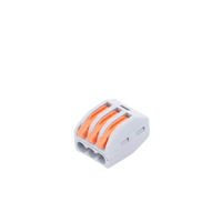 Conector Compacto para 1 Cable de Entrada 2 Cables de Salida / Cables Compatibles 12AWG-28AWG