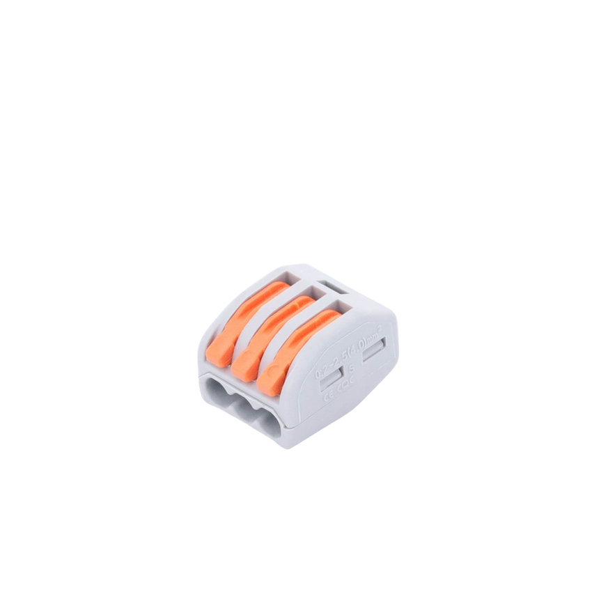 Conector Compacto para 1 Cable de Entrada 2 Cables de Salida / Cables Compatibles 12AWG-28AWG
