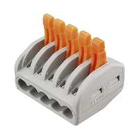 Conector Compacto para 1 Cable de Entrada 4 Cables de Salida / Cables Compatibles 12AWG-28AWG
