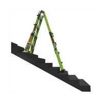 Escalera Multi-Posiciones de 6.7 m (22') para Suelos Inclinados o con Desniveles.