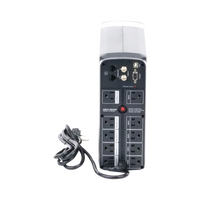 UPS de 1350 VA/815 W, Topología Línea Interactiva, Entrada 120 Vca NEMA 5-15P, Tipo Mini Torre, Con 10 Tomas NEMA 5-15R